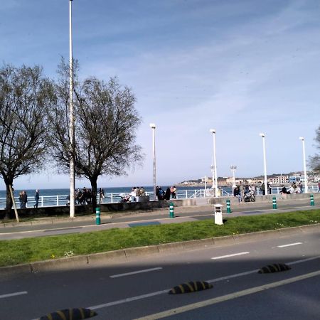 Apartamento El Real Gijon Bagian luar foto